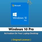 Windows 10 Pro 1 PC Original License Key For Life Time