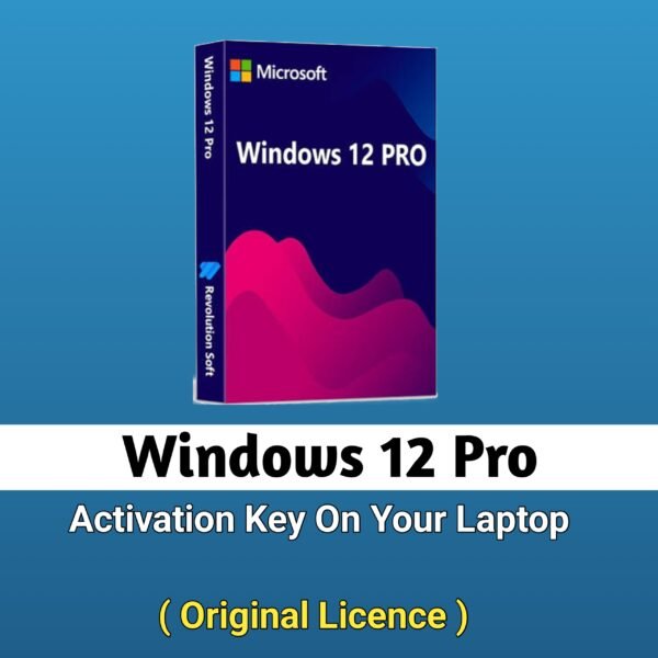 Windows 12 Pro 1 PC Original License Key For Life Time